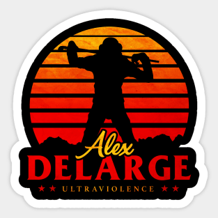 Alex Delarge Sticker